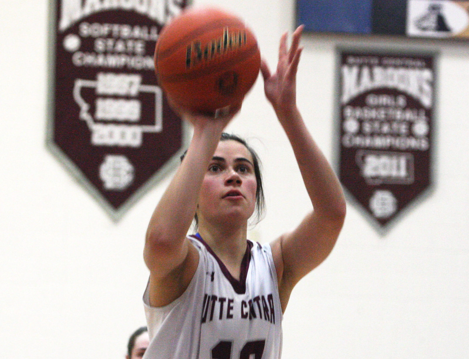 Butte Central Bella Sorini free throw